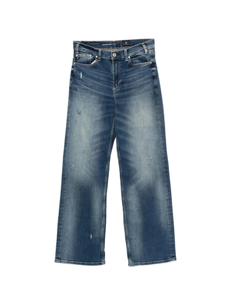  Ag Jeans New Baggy Wide Jeans - Blue 