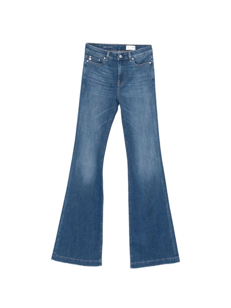  Ag Jeans Tropea High Rise Flare Jeans - Blue 