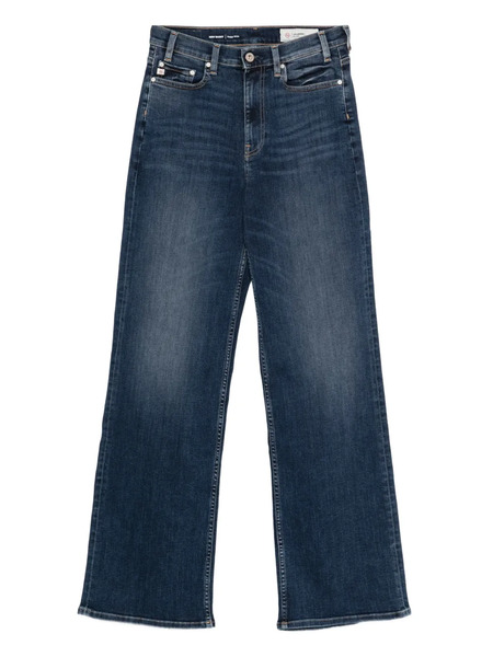  Ag Jeans Whiskering-effect Jeans - Blue 