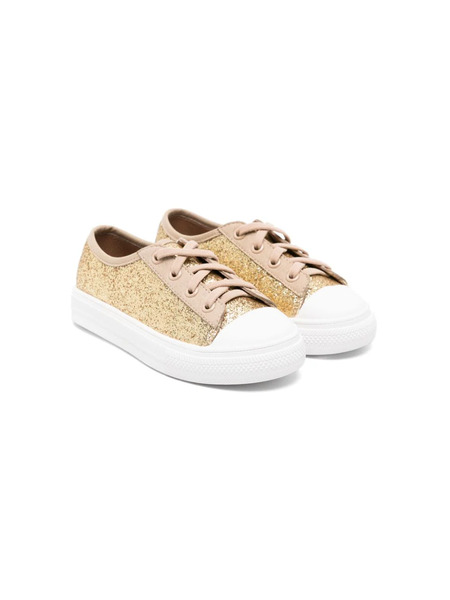  Age Of Innocence Mabel Glitter Sneakers - Gold 