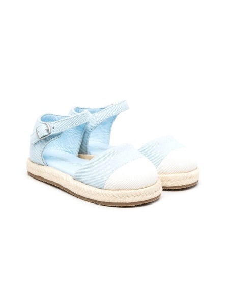  Age Of Innocence Marissa Contrasting Toe-cap Espadrilles - Blue 