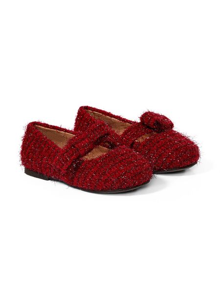  Age Of Innocence Mia Ballet Flats - Red 