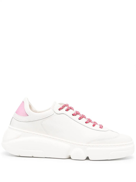  Agl Emilie Low-top Leather Sneakers - Neutrals 