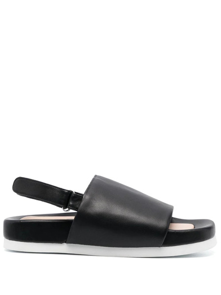  Agl Holly 35mm Leather Sandals - Black 