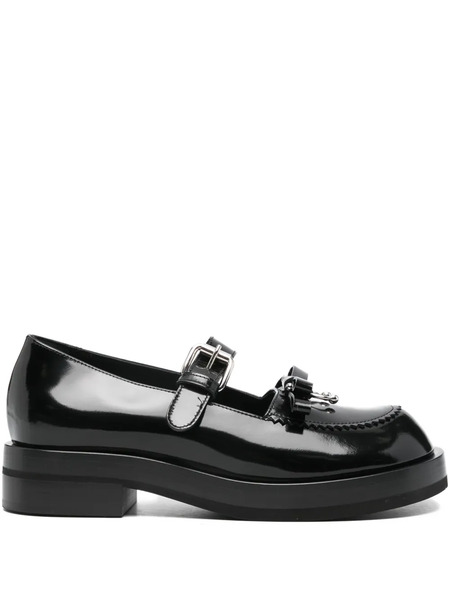  Agl Leather Loafers - Black 