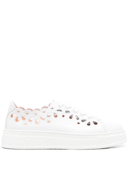  Agl Leather Sneakers - White 