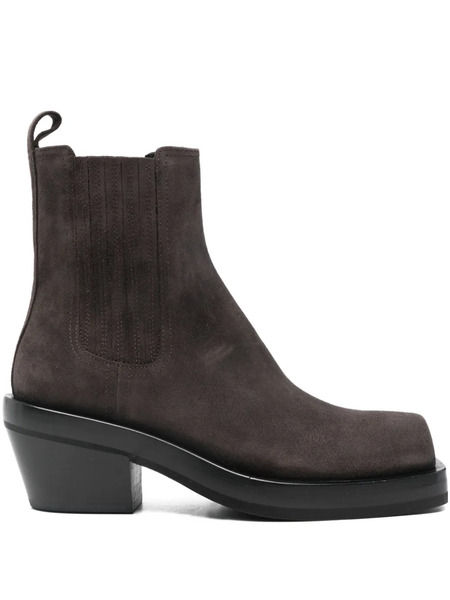  Agl 70mm Square-toe Boots - Brown 
