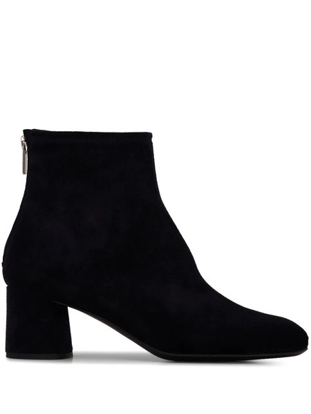  Agl Olga 50mm Velour Ankle Boots - Blue 