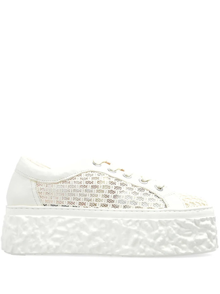  Agl Panelled Sneakers - White 