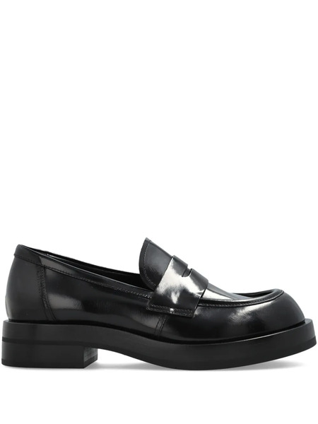  Agl Penny-leather Loafers - Black 