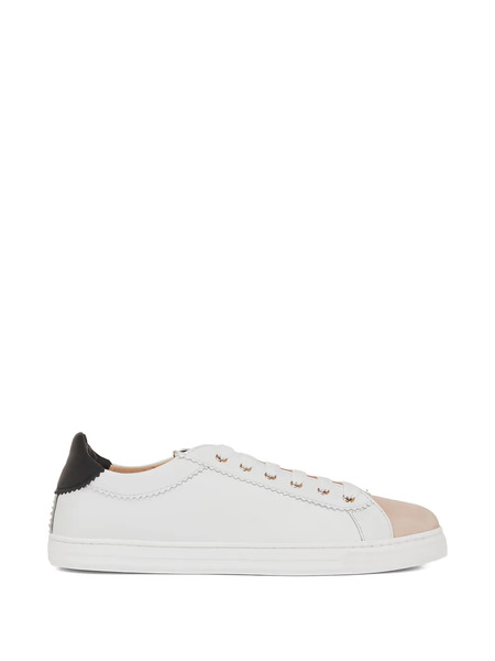  Agl Sade Panelled Sneakers - White 