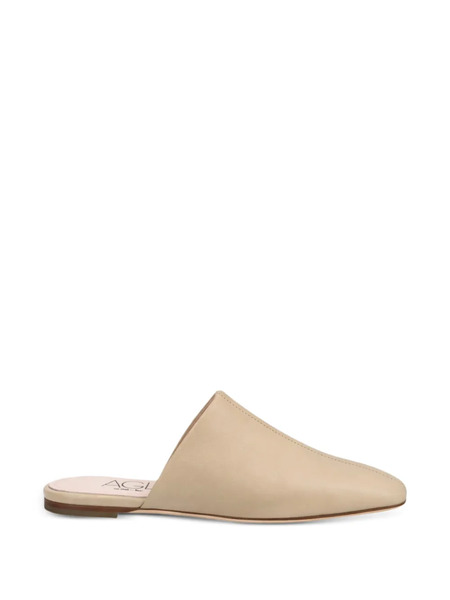  Agl Square-toe Mules - Neutrals 