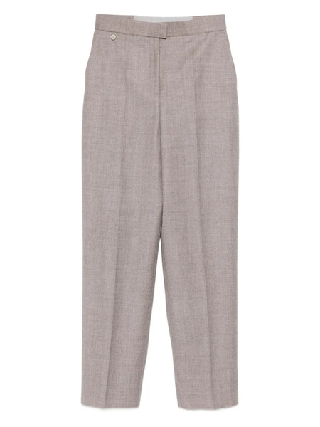 Agnona Button Trousers - Brown 