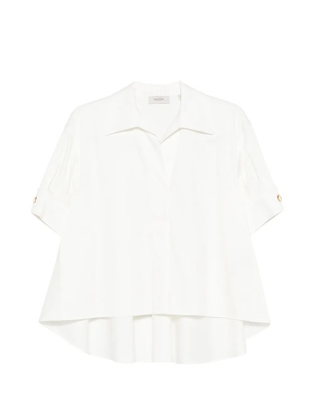  Agnona Collar Blouse - White 