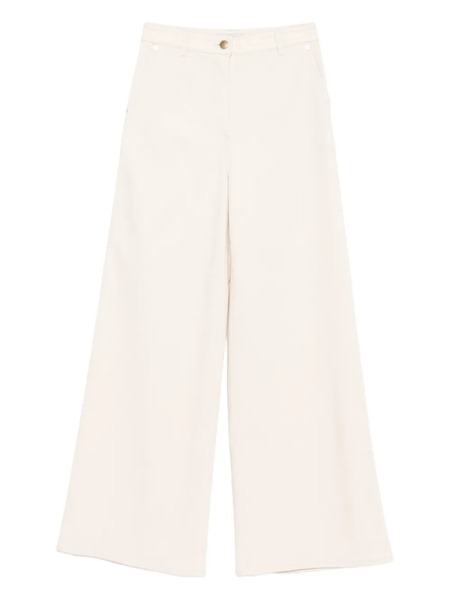  Agnona Cotton Trousers - Neutrals 