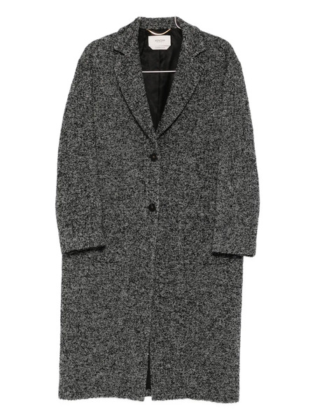  Agnona Single-breasted Coat - Grey 
