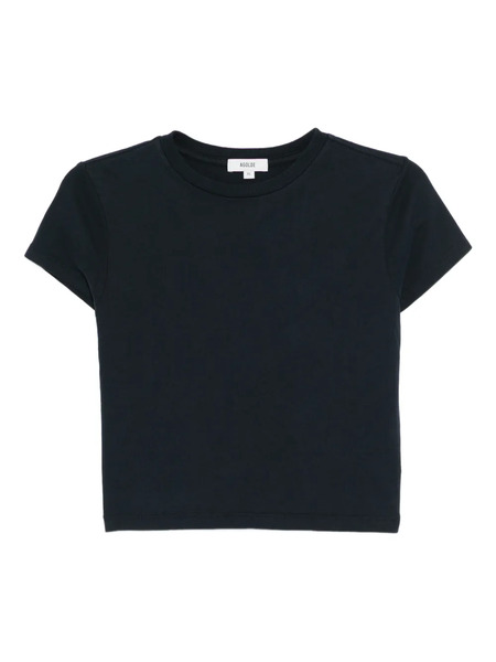  Agolde Adine Shrunken T-shirt - Blue 