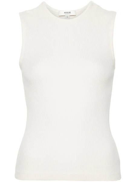  Agolde Binx Tank Top - White 