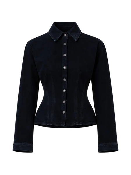  Agolde Buttoned Jacket - Blue 