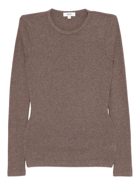  Agolde Delphi Top - Brown 