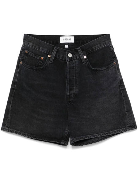  Agolde Indra Shorts - Black 