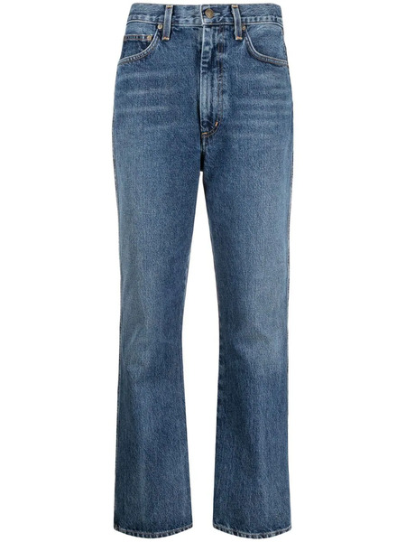  Agolde Kick High-waisted Jeans - Blue 