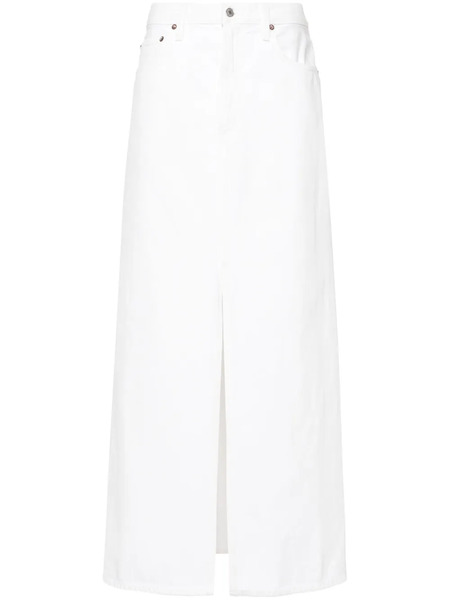  Agolde Leif Denim Skirt - Neutrals 