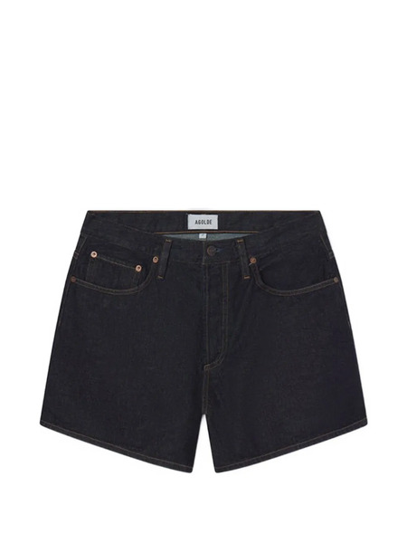  Agolde Leith Denim Shorts - Blue 