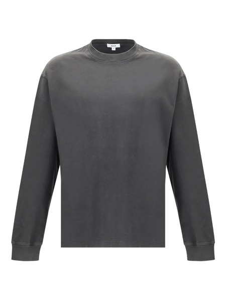  Agolde Long-sleeve Drop-shoulder T-shirt - Grey 
