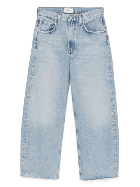  Agolde Low Curve Fray Jeans - Blue 