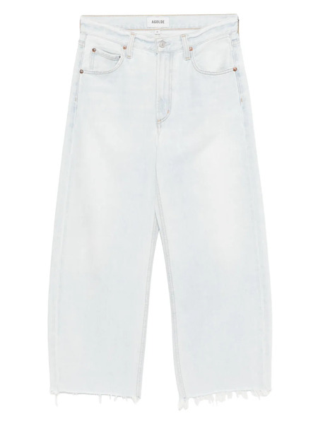  Agolde Low Curve Fray Jeans - Blue 