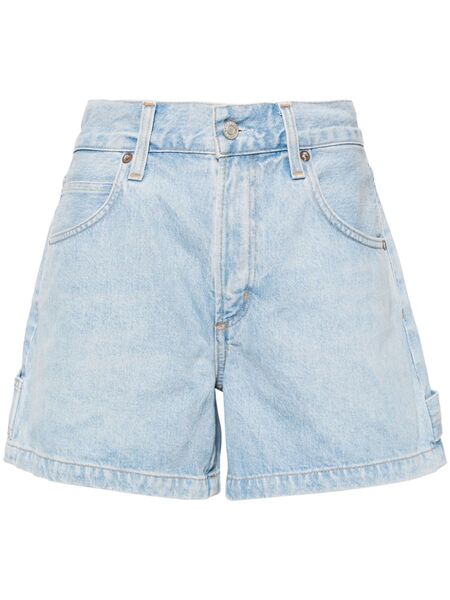  Agolde Magda Denim Shorts - Blue 