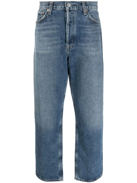  Agolde Mid-rise Straigth-leg Jeans - Blue 