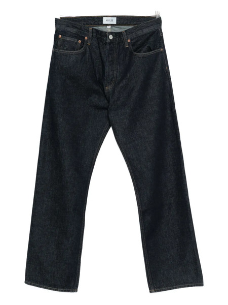  Agolde Pocketed Denim Straight-leg Jeans - Blue 
