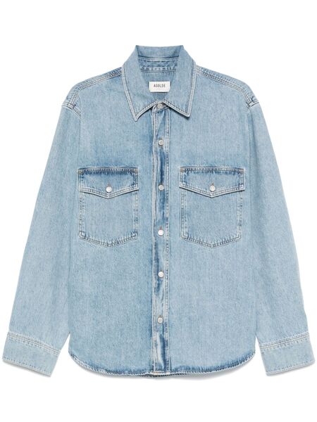  Agolde Rafe Shirt - Blue 