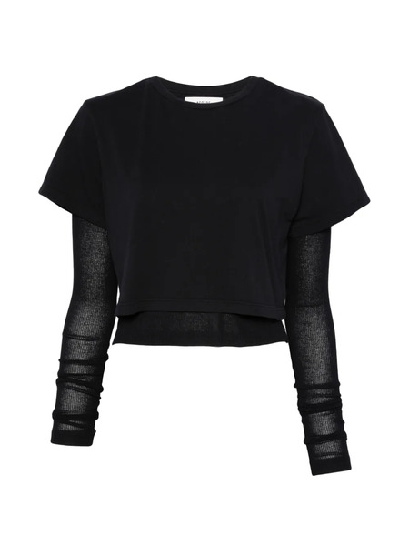  Agolde Romily Layered T-shirt - Blue 