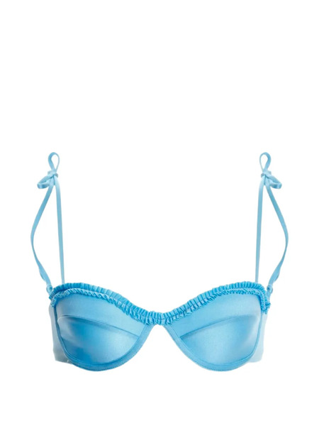  Agua Bendita Madelyn Bikini Top - Blue 