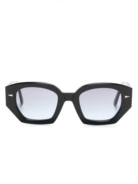  Ahlem Constantine Geometric-frame Sunglasses - Black 