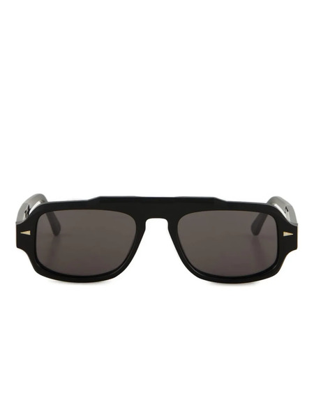  Ahlem George V Geometric-shape Sunglasses - Black 