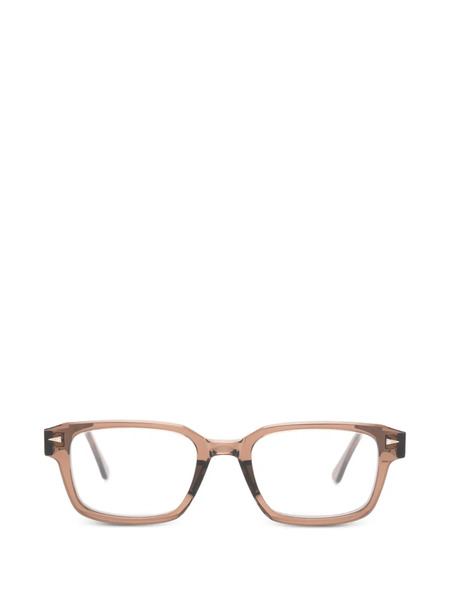  Ahlem Rive Gauche Rectangle-frame Glasses - Brown 
