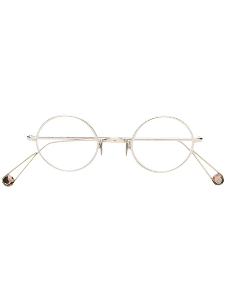  Ahlem Round Frame Glasses - Metallic 