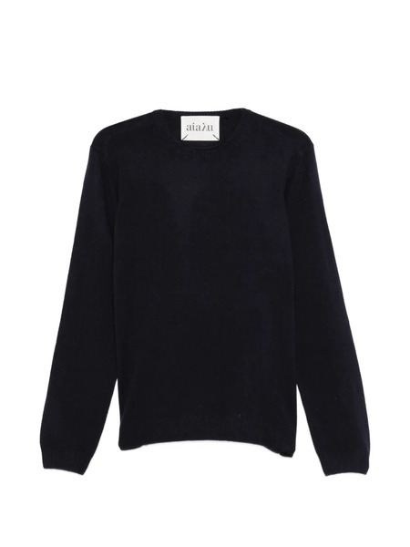  Aiayu Leonardo Round-neck Sweater - Blue 