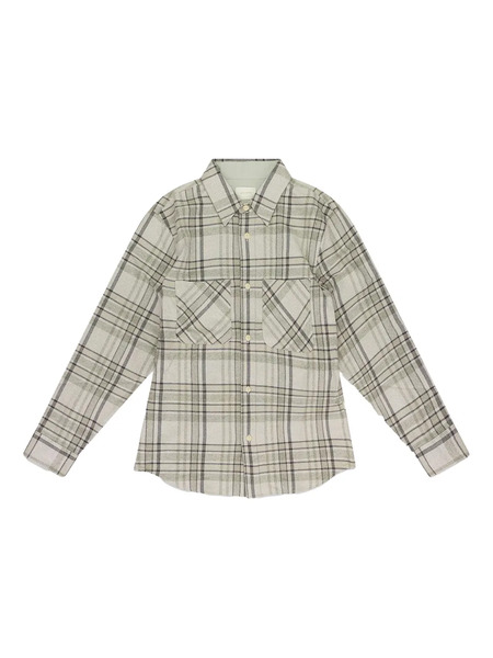  Aimé Leon Dore Plaid-pattern Cotton Shirt - Grey 