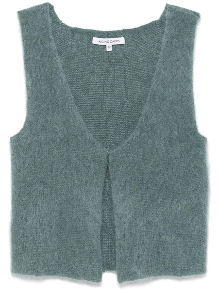  Aisling Camps Brushed Vest - Blue 