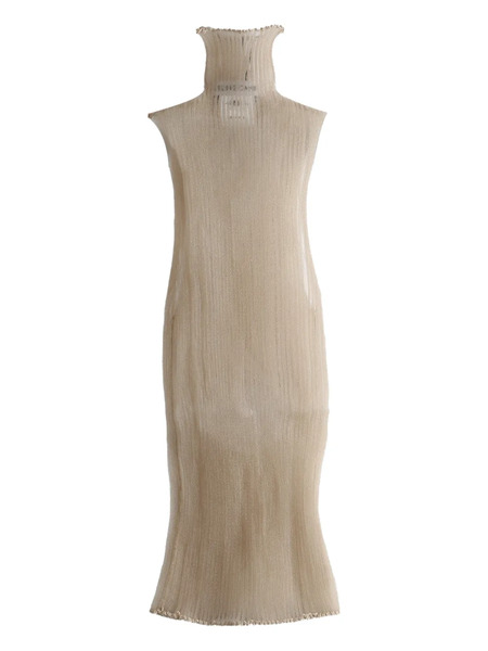 Aisling Camps Modern Mist Turtleneck Top - Neutrals 