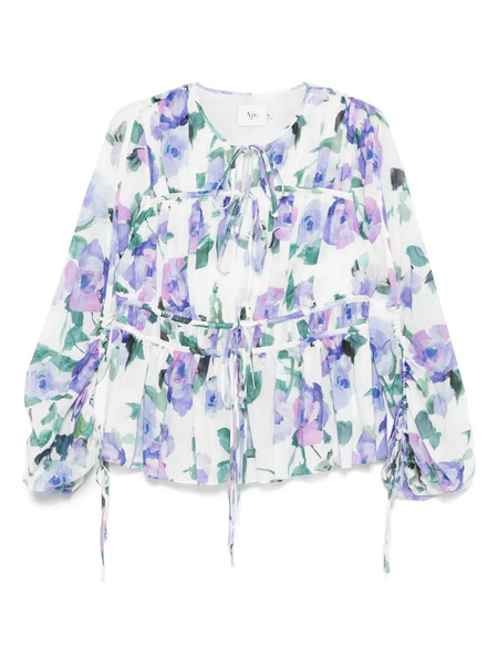  Aje Clover Blouse - Purple 