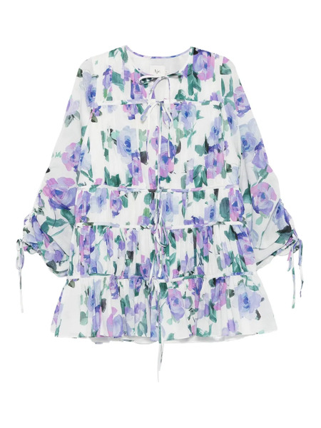  Aje Clover Mini Dress - White 