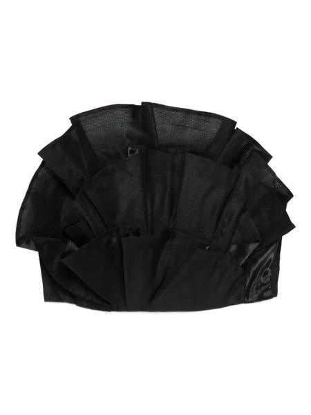  Aje Selestia Ruffled Top - Black 