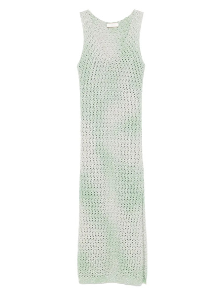  Akep Crochet-knit Dress - Green 