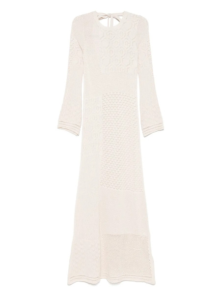  Akep Crochet-knit Dress - Neutrals 